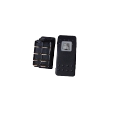 INTERRUPITOR TECLA PAINEL NEOBUS 6 TERMINAIS 1 ESTAGIOS 02402000 7890024020008