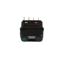 INTERRUPTOR TECLA 1 TOC C/RETORNO 24VCC 8 TERMINAIS 8A 272001502