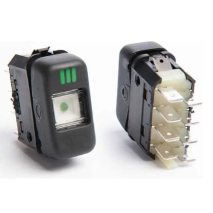 INTERRUPTOR TECLA LUZ SALAO 24VCC 592597