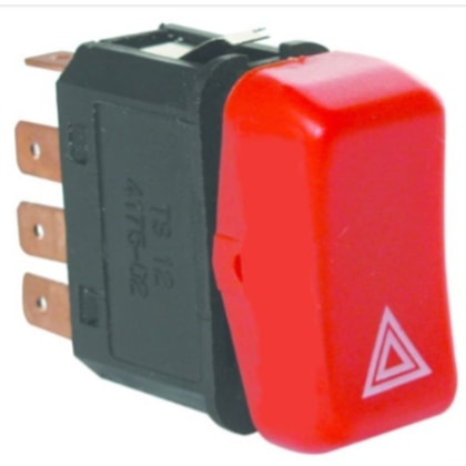 INTERRUPTOR TECLA PAINEL PISCA ALERTA 24VCC IM11200 MARILIA