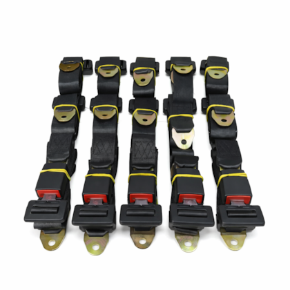 Kit Cinto Segurança 2 Pontas Abdominal Original 15 Peças Ônibus Van