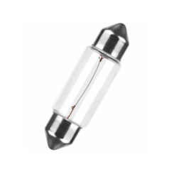 Lâmpada Torpedo 24V 5W Iluminação Automotiva