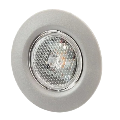 LANTERNA DICROICA LED 85MM CINZA IRIZAR CENTURY 8000566BR