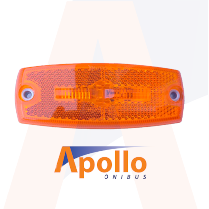 LANTERNA LATERAL BUSSCAR 2020 AMARELA LEDS MENOR 854780301CV CO3141