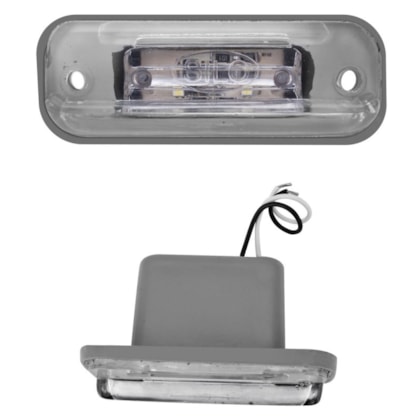 Lanterna LED Luz de Placa e Degrau 2 LEDs 12V