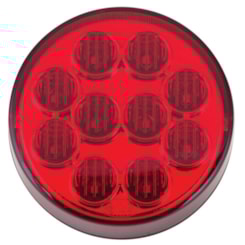 Lanterna LED Vermelha 96mm Busscar Caio Ibrava