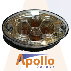 LANTERNA PISCA DIANTEIRO C/LED AMARELO MP TORINO/VOLARE  FLAY LEDS 2007 O1112009 I2603