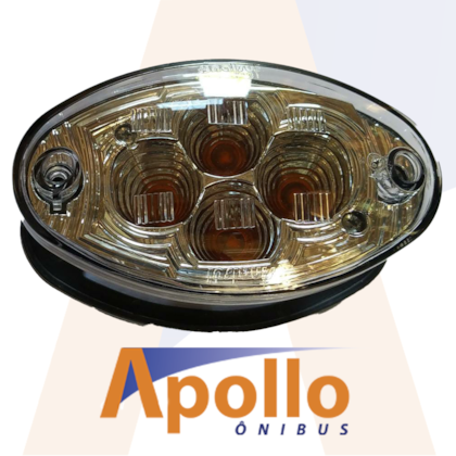 LANTERNA PISCA DIANTEIRO C/LED AMARELO MP TORINO/VOLARE  FLAY LEDS 2007 O1112009 I2603