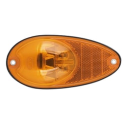LANTERNA PISCA LATERAL AMARELA GOTA 24VC VOLARE FLY 5 LEDS 802102 RV000134