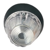 LANTERNA PISCA LATERAL CRISTAL PUDIM COM SOQUETE 041300 LANTERNA PISCA LATERAL CRISTAL PUDIM COM SOQUETE 041300