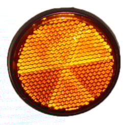 LANTERNA REFLETORA REDONDA AMBAR 12/24 898100301