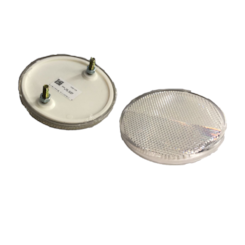 Lanterna Refletora Redonda Cristal Busscar 24V