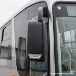 Lanterna Retrovisor 10066341 Marcopolo G7 LED 24V Amarela