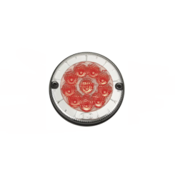 LANTERNA TRASEIRA 24V LEDS VERMELHO CAIIO APACHE RV000022