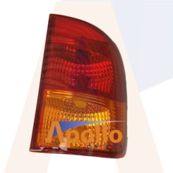 LANTERNA TRASEIRA BICOLOR AMARELA/VERMELHA LD G6/VOLARE 342214
