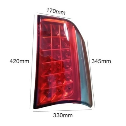 LANTERNA TRASEIRA CENTRAL LD MARCOPOLO G7 OSVO2226306 4948 L1113034