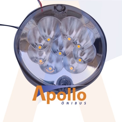 LANTERNA TRASEIRA RE LED CRISTAL MARCOPOLO IDEALLE SENIOR MIDI  85258927