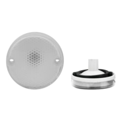 Lanterna Vigia 286300D Cristal Busscar/Caio Sem Soquete LED