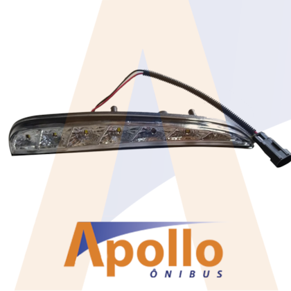 LANTERNA VIGIA CRISTAL CAIO SOLAR 2 LE LED AP02210039002 CO2818