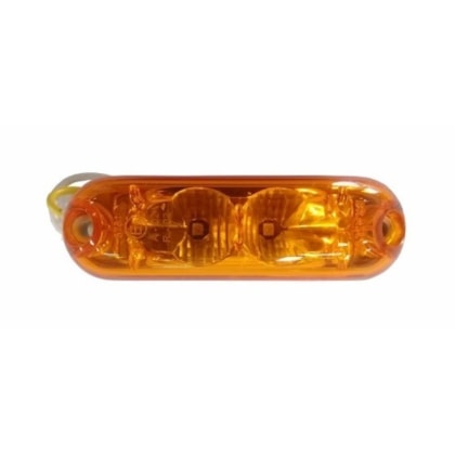 Lanterna Vigia LED Amarela Mascarello 24VCC