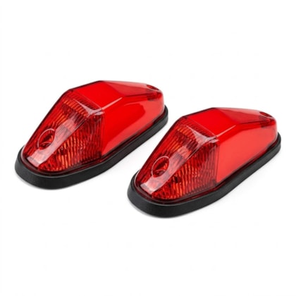Lanterna Vigia Traseira Vermelha Alpha