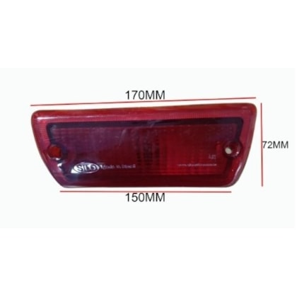 LANTERNA VIGIA VERMELHA LE MBB O400 / 270220