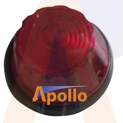 LENTE LATERAL VERMELHA RETROREFLETOR 5786256243