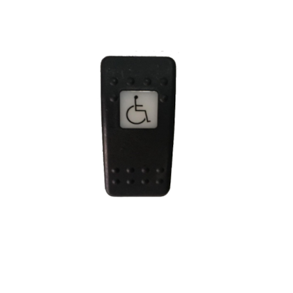 LENTE TECLA PAINEL NEOBUS CADEIRANTE  73010635