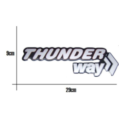 LETREIRO THUNDER WAY 000775 01021960006