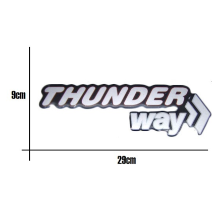 LETREIRO THUNDER WAY 000775 01021960006