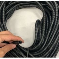 MANGUEIRA CORRUGADA CONDUITE ESPAGUETE PVC MED.1/1 GC910