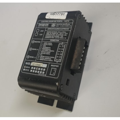 MODULO CONTROLADOR PORTA ELETRICA 24VCC 8C200122 14274 10617751 DL214B