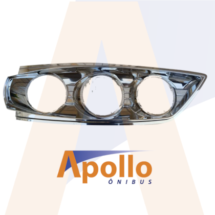 MOLDURA FAROL LD CROMADO COMIL CAMPIONE CO5228