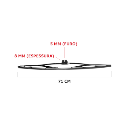 PALHETA LIMPADOR PARABRISA 700MM OT2364