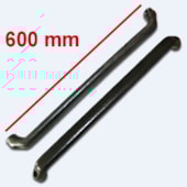 PEGA MAO MAIOR PORTA CAIO ALPHA PRETO 600MM 106860 PEGA MAO MAIOR PORTA CAIO ALPHA PRETO 600MM 106860