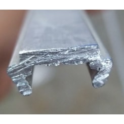 PERFIL ALUMINIO FACAO PINGADEIRA COMIL CONDUTIERRE/GALLEGIANTE 003060