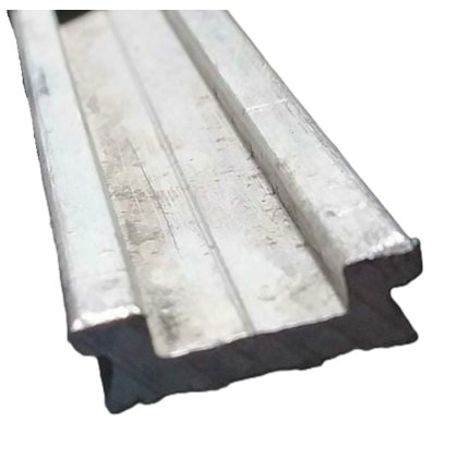 PERFIL ALUMINIO FIXA PVC LATERAL TORINO URBANO GV BR 03MM CA827 