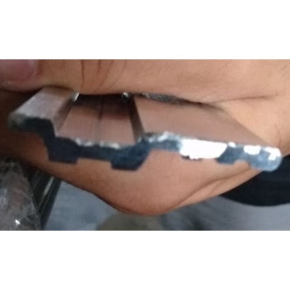 PERFIL ALUMINIO LATERAL FACAO BASE GV/GVI INTERNO 98 CA1267CV