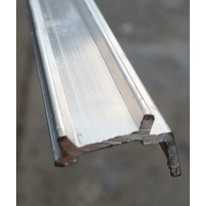 PERFIL FIXA ALUMINIO BORRACHA LATERLA PORTA VIALLE CA989