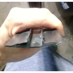 PERFIL PVC CALHA DAGUA BUSSCAR 14METROS MPR038 1330012