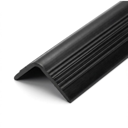 PERFIL PVC DEGRAU ESCADA 0371/0400 PRETO 016004055CV MPR032PT