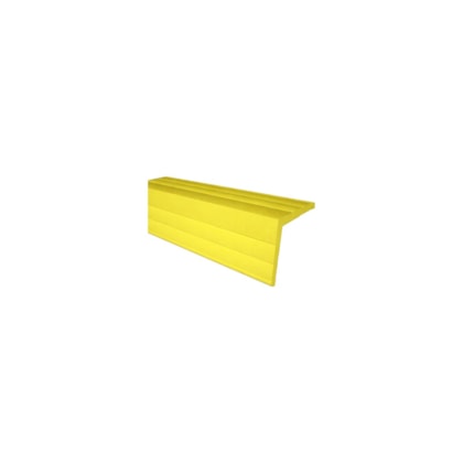 Perfil PVC Degrau Escada 8029175BR Irizar Amarelo 2,50m