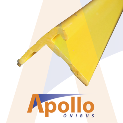 PERFIL PVC DEGRAU ESCADA AMARELO IRIZAR BR 2M 3PE35505 8029496BR