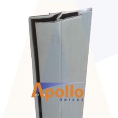 PERFIL PVC H DIVISORIA CAIO APACHE CINZA CHAPA 06MM CLARO PRA117