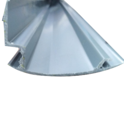 PERFIL PVC  INTERNO INFERIOR JANELA COLADO VOLARE FLY TRILHO CORTINA 10114258 3500MM