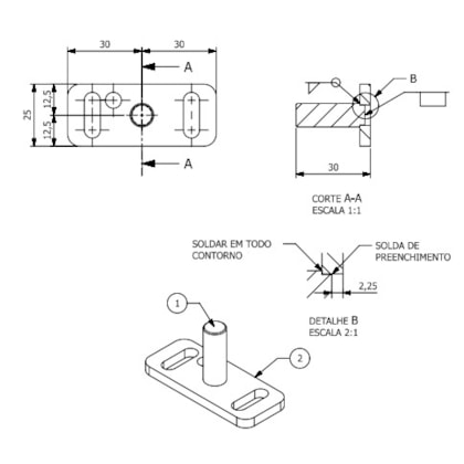 PINO TRAVA PORTA BABAGEIRO MASCARELLO 351737