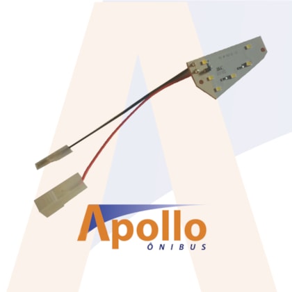 PLACA LED FAROL MARCOPOLO VOLARE FLY LD 10368756 8756AP