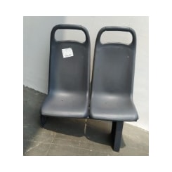 POLTRONA DUPLA 950MM LD MASCARELLO GRANMICRO S4 COM CINTO 3 PONTAS 348862