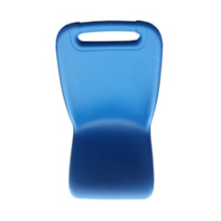 Poltrona Plástica Individual Urbano Azul Claro