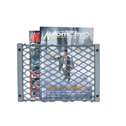 PORTA REVISTA IRIZAR CINZA 10X9